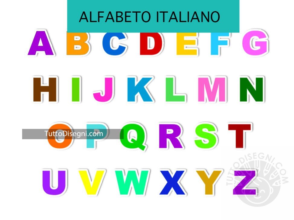alfabeto italiano