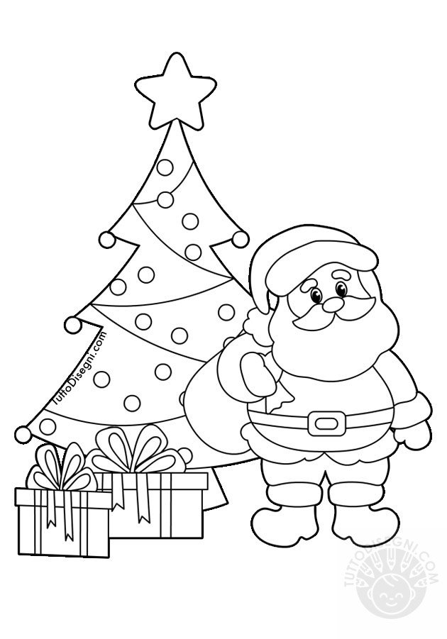 Gonna Per Albero Di Natale Rossa Con Paesaggio Innevato – Diametro 120 Cm, Con Babbo Natale E Renne