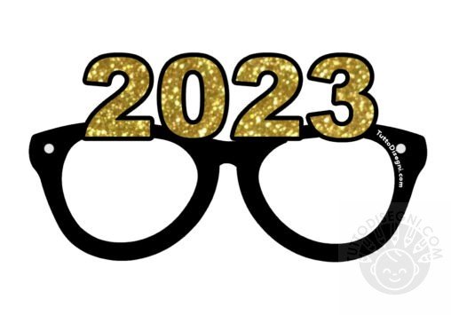 occhiali capodanno 2023