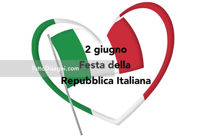 2 giugno Festa della Repubblica Italiana - TuttoDisegni.com