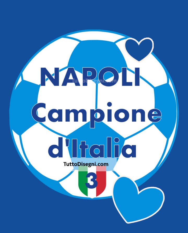 Napoli Campione D Italia TuttoDisegni Com