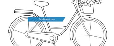 disegno bicicletta