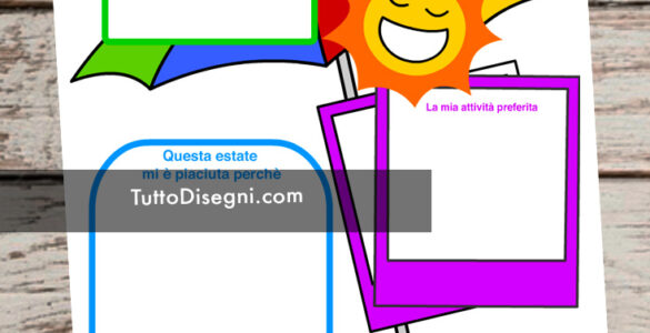scheda vacanza