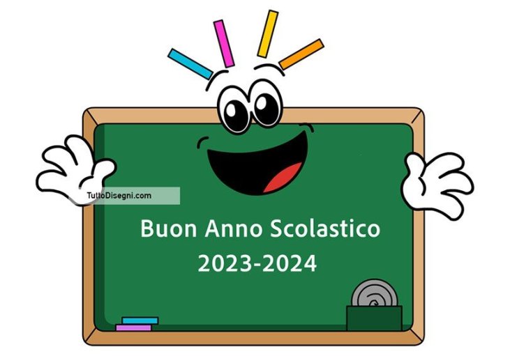 Buon Anno Scolastico 2023-2024 - TuttoDisegni.com