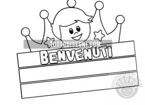 corona benvenuto accoglienza