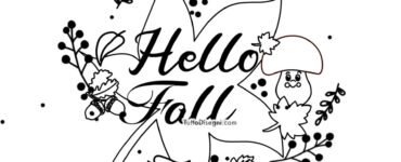 hello fall disegno