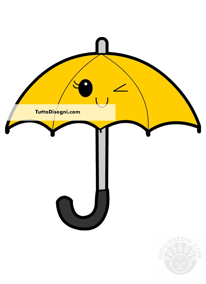 ombrello pioggia kawaii