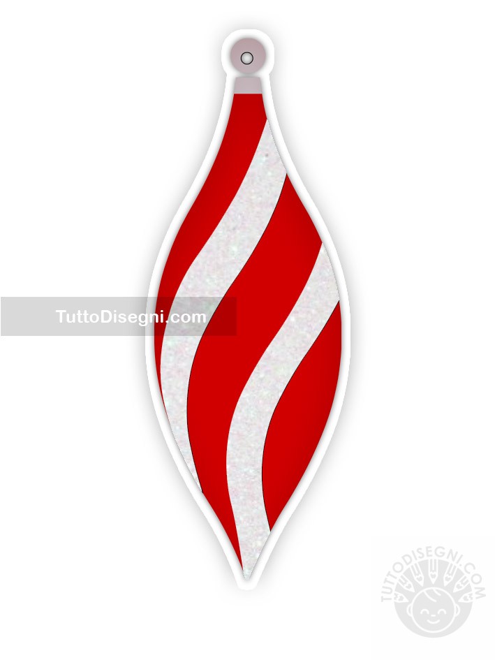 pallina natale colorata