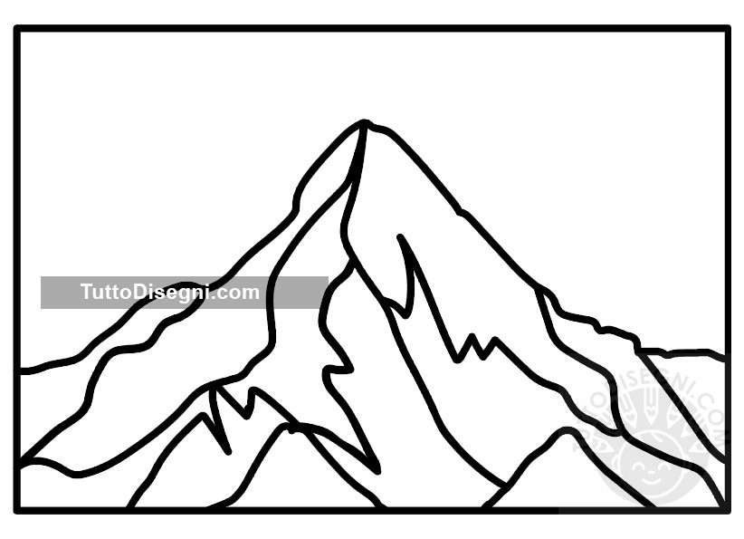disegno montagna 1