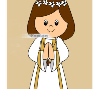 auguri comunione bambina