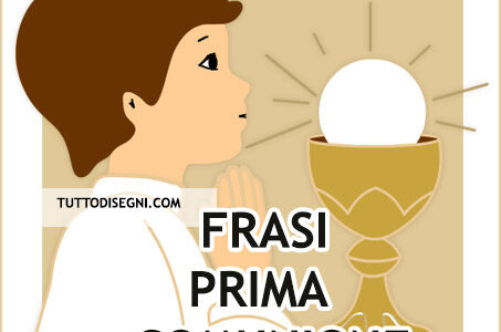 prima comunione frasi