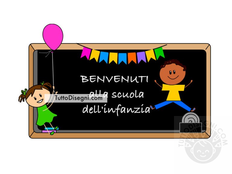 Benvenuti alla scuola dell’infanzia