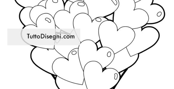 mongolfiera di cuori