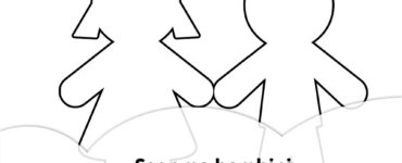 bambini stilizzati disegno
