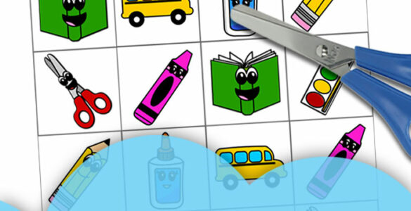 gioco memory materiale scolasticoi