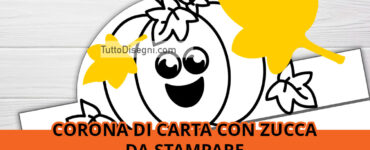 corona carta zucca