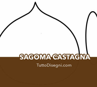 sagoma castagna