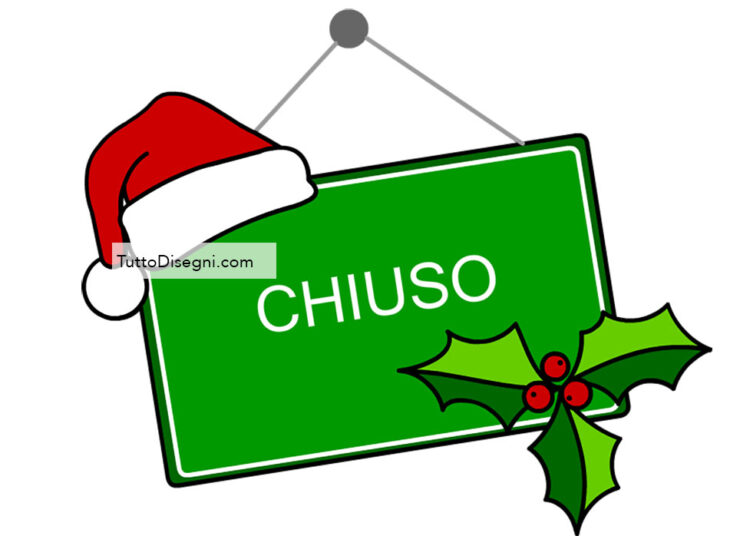 Chiuso per festività natalizie - TuttoDisegni.com