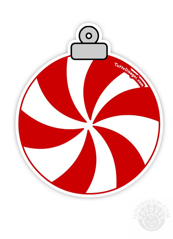 christmas candy ornament