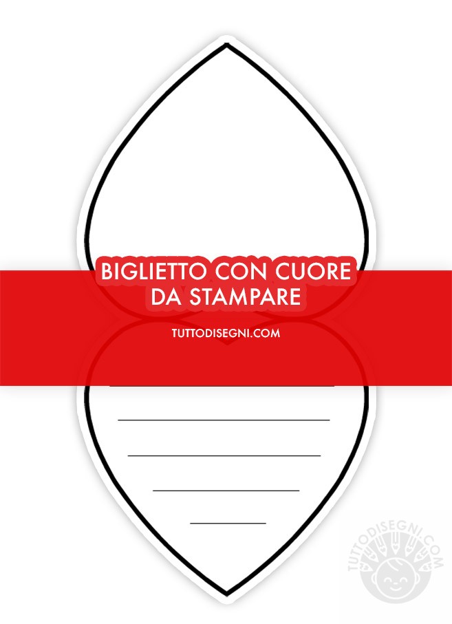 biglietto auguri con cuore