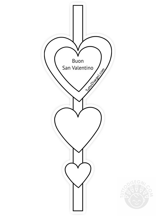 decorazione cuori san valentino