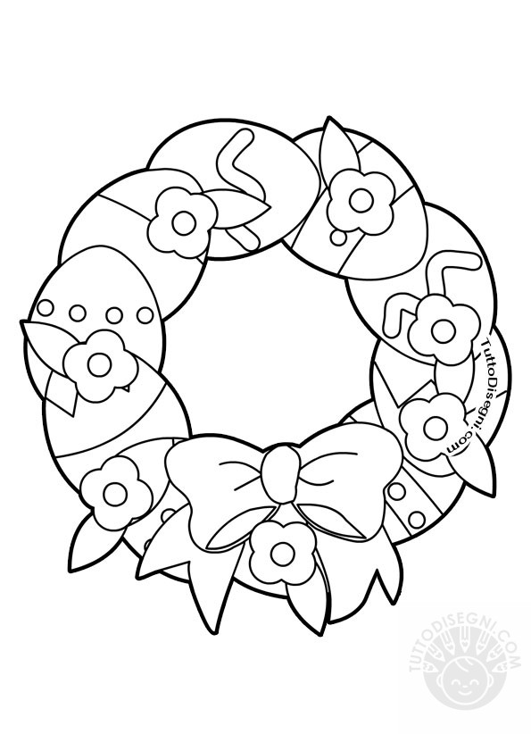 ghirlanda pasqua fiori