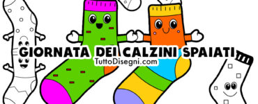 speciale giornata calzini spaiati