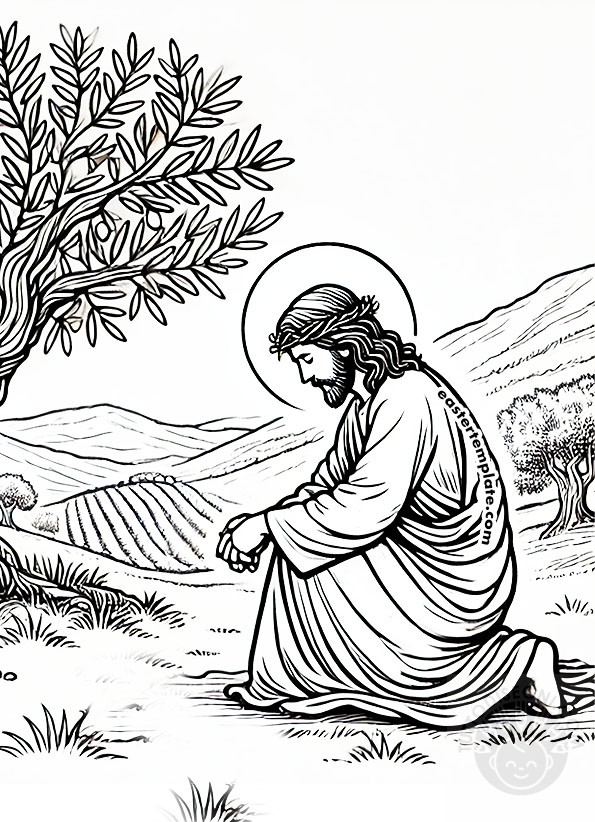 jesus pray gethsemane