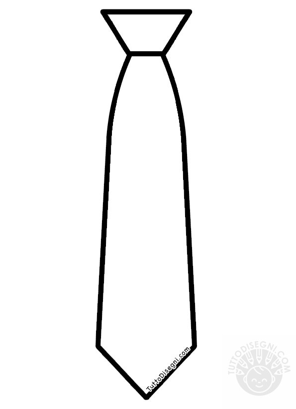 sagoma cravatta