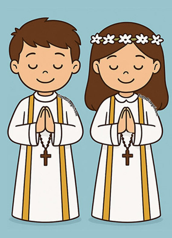 Bambini Prima Comunione TuttoDisegni Bambini Prima Comunione TuttoDisegni