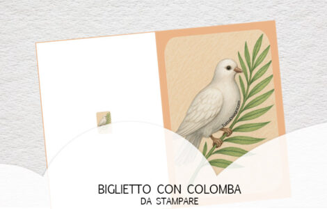 biglietto colomba