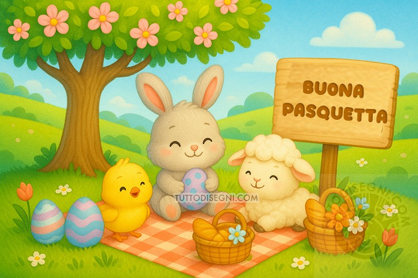 buona pasquetta immagine