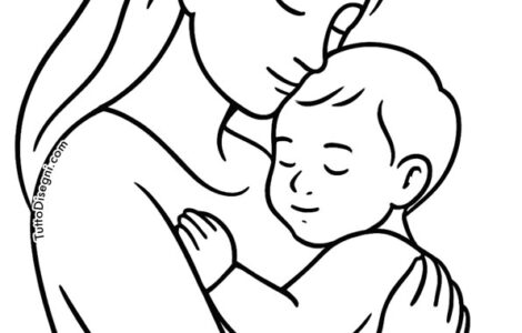 abbraccio mamma bambino