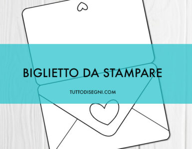 biglietto Busta lettera