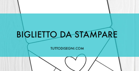 biglietto Busta lettera