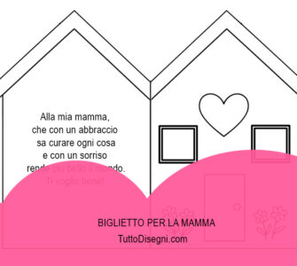 biglietto mamma dedica