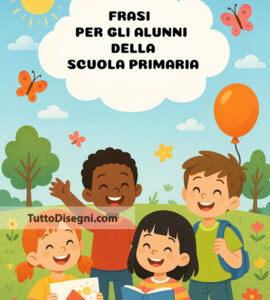 frasi alunni scuola primaria