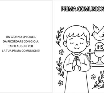 frasi biglietto comunione