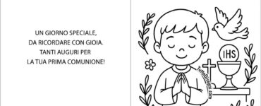 frasi biglietto comunione