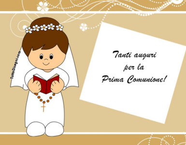 frasi prima comunione brevi