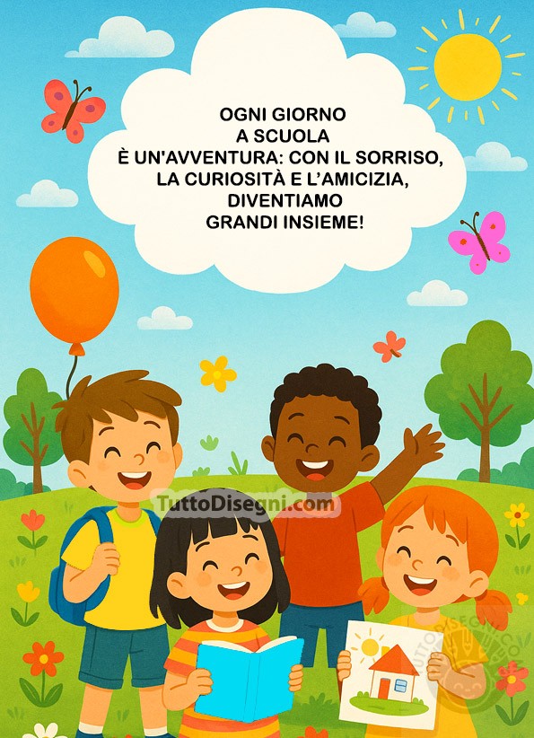 frasi scuola per bambini