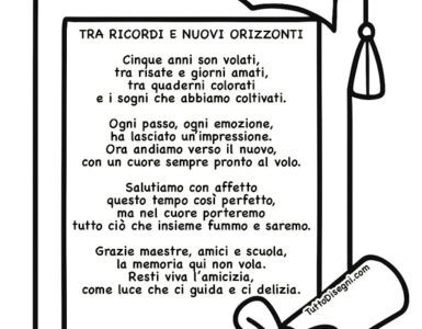 saluto fine quinta elementare