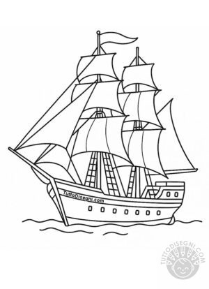 Veliero TuttoDisegni veliero-tuttodisegni