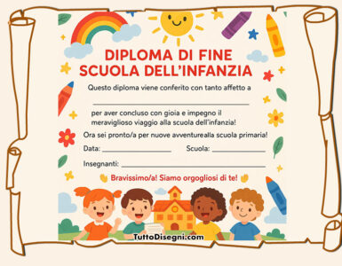 diplomi scuola infanzia