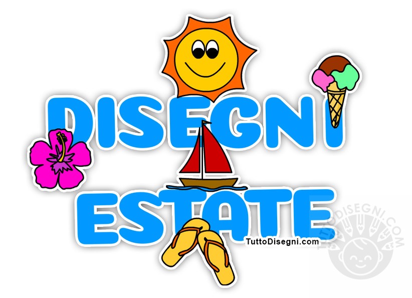 Disegni estate facili