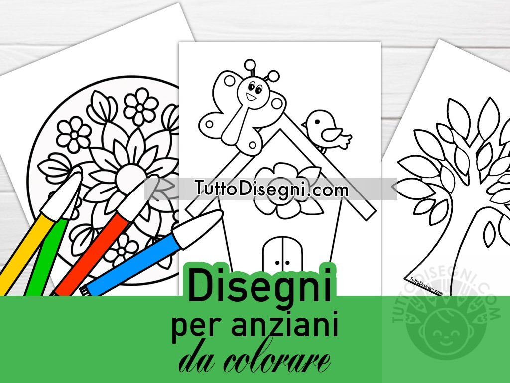 disegni per anziani