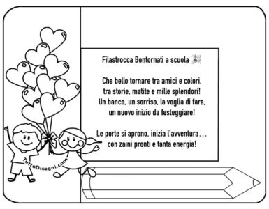 filastrocca accoglienza infanzia
