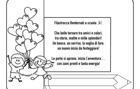 filastrocca accoglienza infanzia