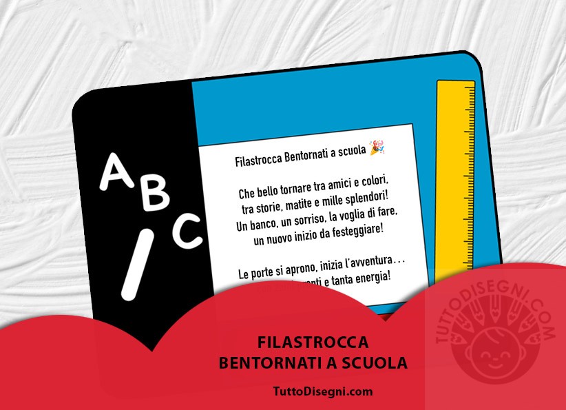 filastrocca bentornati scuola