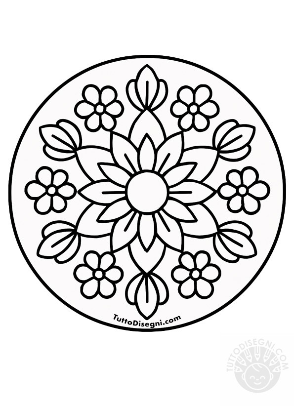 mandala semplice